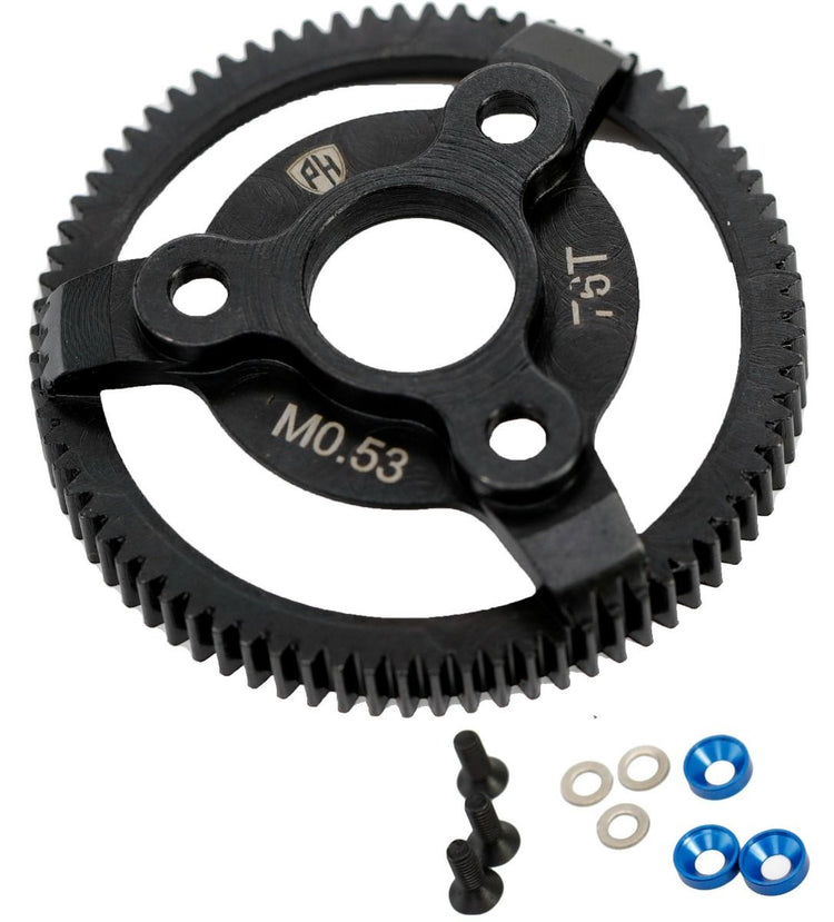 Power Hobby Hardened Steel Spur Gear 48P 86T, for Traxxas 2WD Slash /