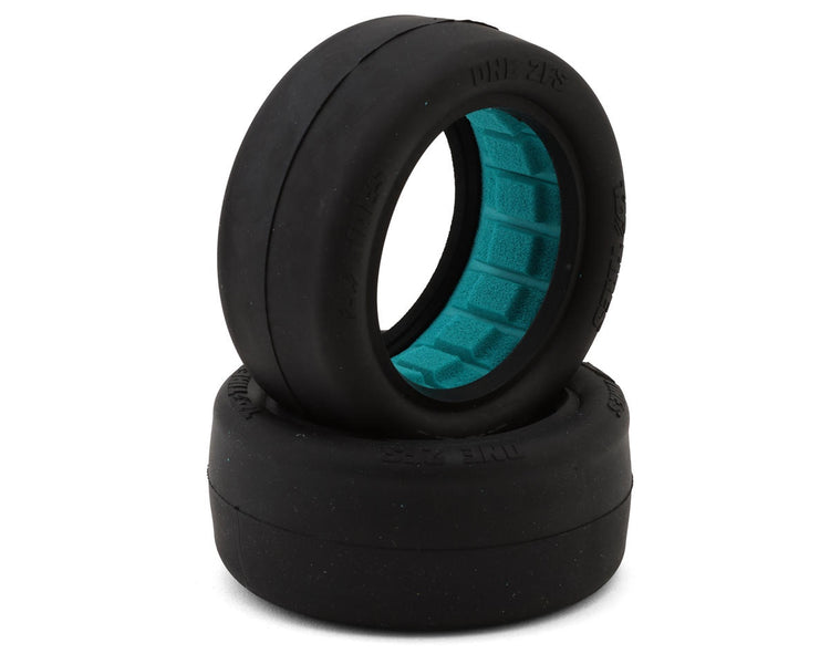 TZO Tires One 2FS 2.2" 2WD Front 1/10 Slick Buggy Tires (2) (Stiff Sidewall) TZO-ONE-2FS-R1