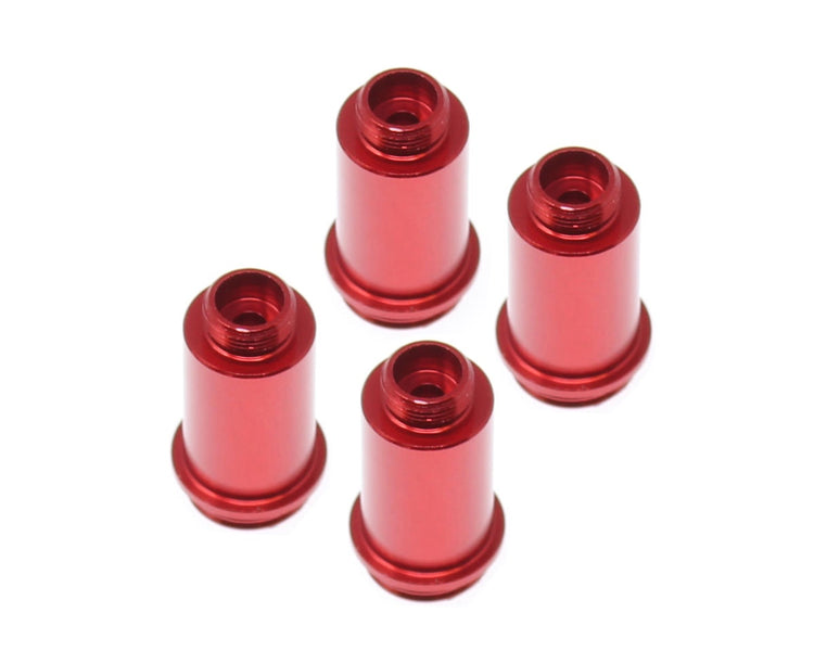 Redcat MT-18 Aluminum Shock Bodies (Red) (4)