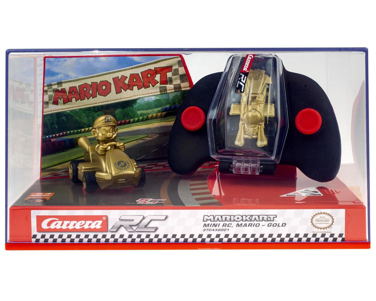 Carrera Nintendo® 1/50 Mario Kart™ Mini Mario® RC Car (Gold)