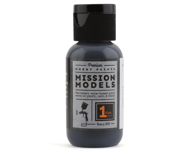 Mission Models German Panzergrey Acrylic Hobby Paint (RAL 7021) (1oz)