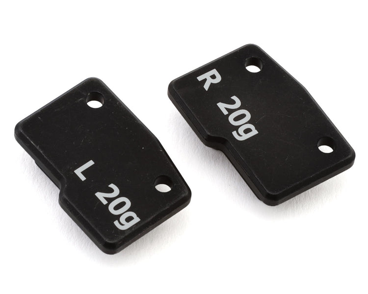 Yokomo RD2.0/SD2.0 Rear "H" Arm Brass Weights (20g) (2)