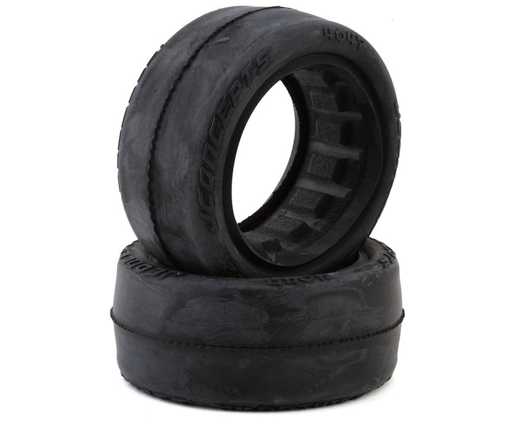 J Concepts Smoothie 2 "Thick Sidewall" 2.2" 2WD Front Buggy Tires (2) (Aqua A2)