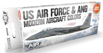AK Interactive 3G Air - US Air Force & ANG Modern Aircraft Colors SET