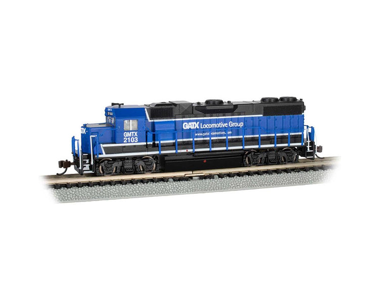 Bachmann HO EMD GP38 Locomotive with DCC & Sound, Dynamic Brakes, GATX #2103