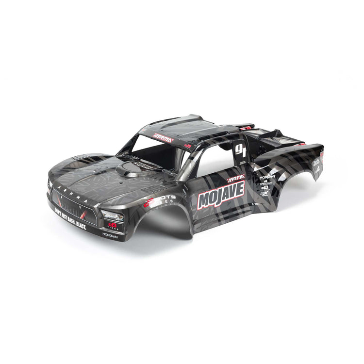 Arrma Mojave 1/7 Exb Painted Decaled Trimmed Body Black