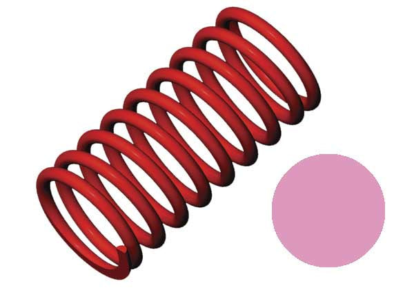 Traxxas 1/10 GTR Springs (5.4-Rate Pink Stripe) (2)