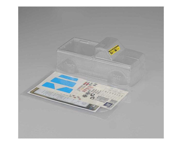 J Concepts Axial SCX24 1970 Chevy K10 Body (Clear)