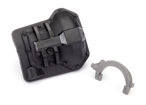 Traxxas Rear Black Differential Cover