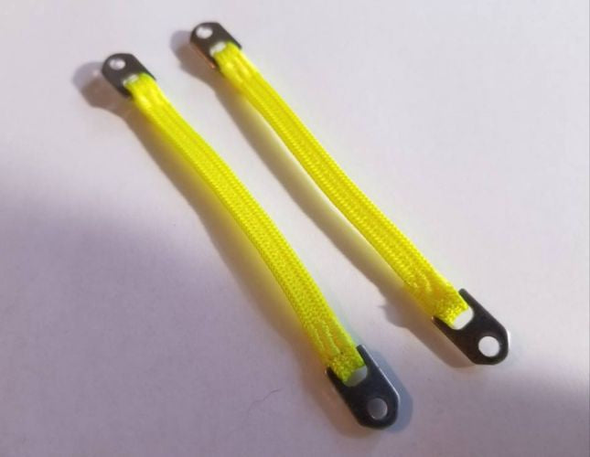 Team KNK Neon Yellow 100mm Limit Straps