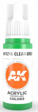 AK Interactive 3G Acrylic Clear Green 17ml