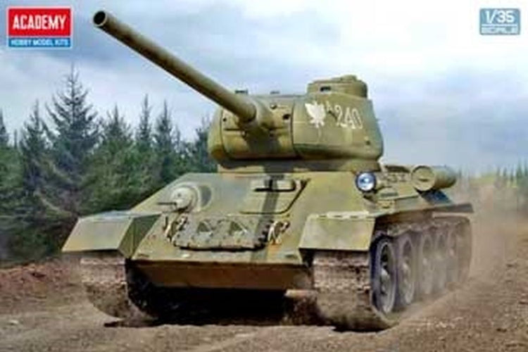 Academy Model Russian T34/85 Tank Ural Tank Factory No 183