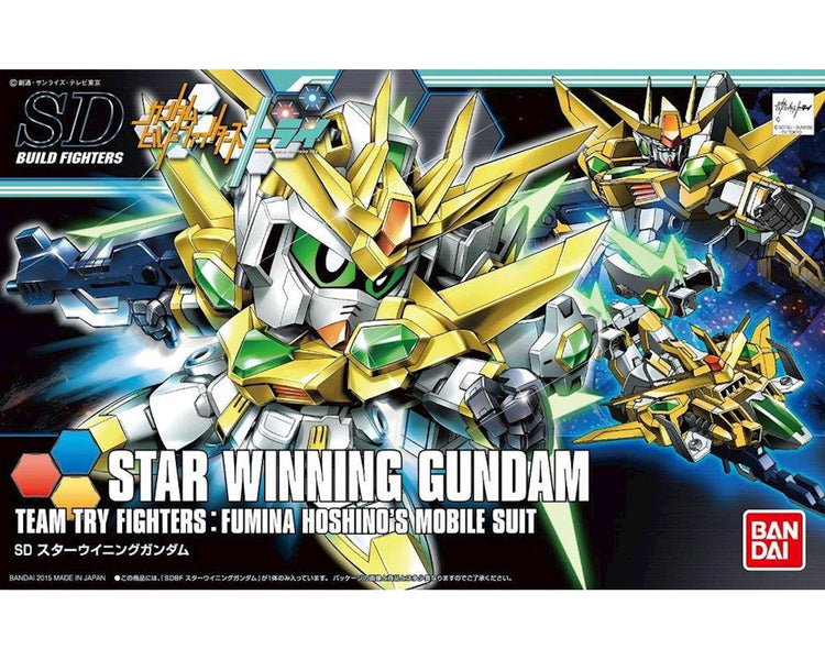 Bandai SDBF #30 Star Winning Gundam "Gundam Build Fighters Try" Model Kit