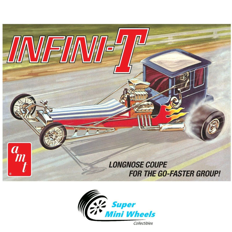AMT by Round 2 1/25 Infini-T Custom Dragster Model Kit