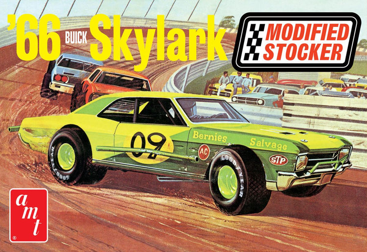 AMT by Round 2 1/25 1966 Buick Skylark Modified Stocker Model Kit
