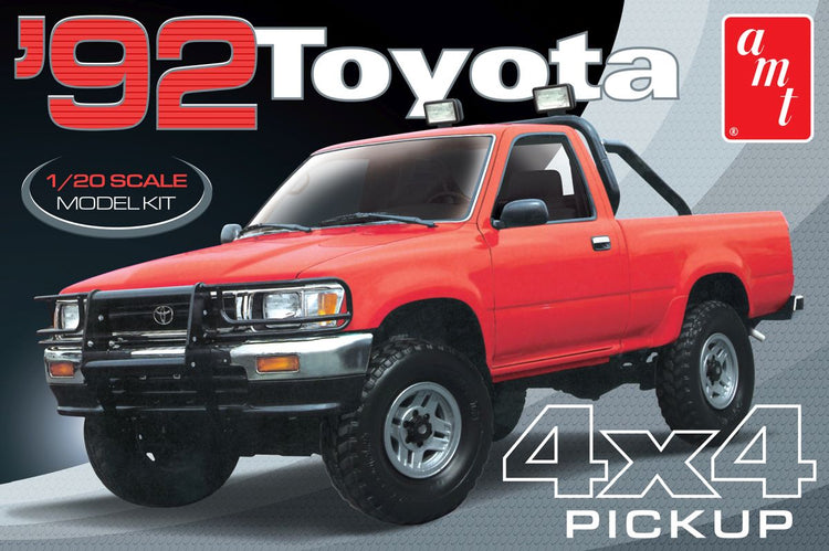 AMT By Round 2 1/20 1992 Toyota 4x4 Pickup Model Kit