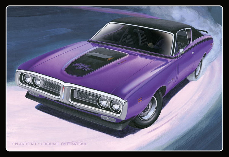AMT By Round 2 1/25 1971 Dodge Hemi Charger R/T Model Kit