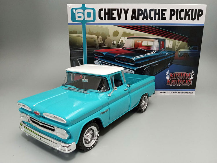 AMT by Round 2 1/25 1960 Chevy Apache Pickup Street Machine Model Kit