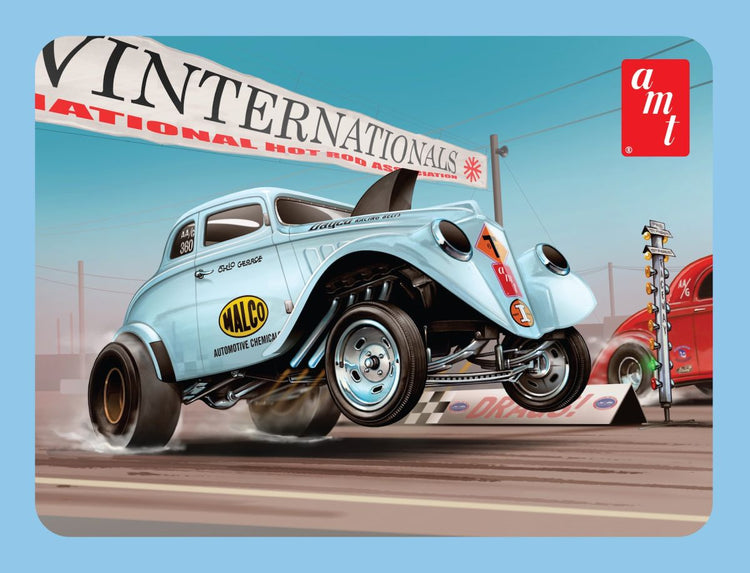 AMT By Round 2 1933 Willys Gasser Ohio George w/Tin Packaging