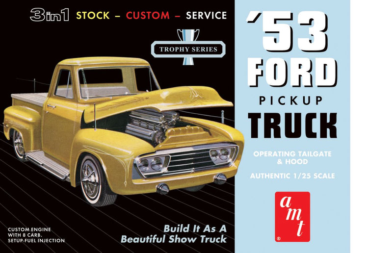 AMT by Round 2 1/25 1953 Ford Pickup Model Kit