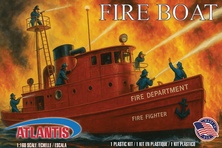 Atlantis Models 1/60 Harbour Fire Boat