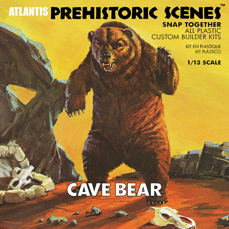 Atlantis Models Prehistoric Scenes Cave Bear