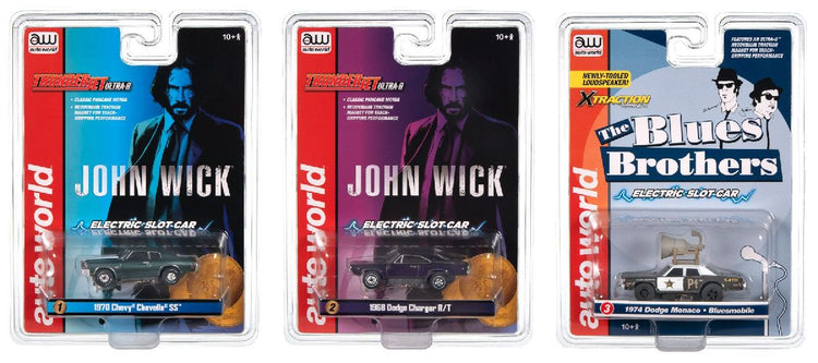 Round 2 by AW (Assort of 12) Silver Screen Machines - X-Traction/Thunderjet - 2024 Release 1