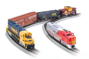 Bachmann Digital Commander Deluxe Train Set w/DCC (Santa Fe) (HO-Scale)