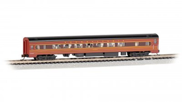Bachmann N 85' Smoothside Coach PRR -4269