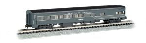 Bachmann New York Central 85' Smooth-Side Observation Car (N Scale)