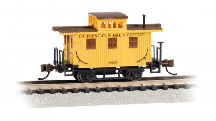 Bachmann N Old-Time Bobber Caboose Durango - Silverton