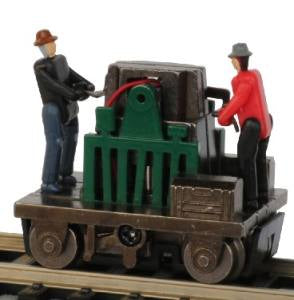 Bachmann HO Operating Gandy Dancer Assorted Colors