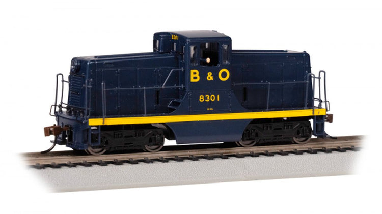 Bachmann HO GE 44-Ton Switcher, Baltimore & Ohio #8301 with DCC