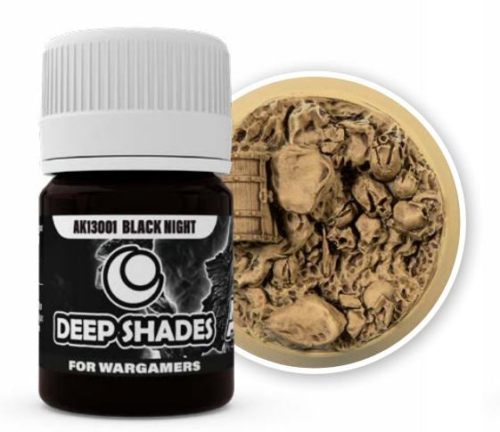 AK Interactive Deep Shades Black Night 30ml