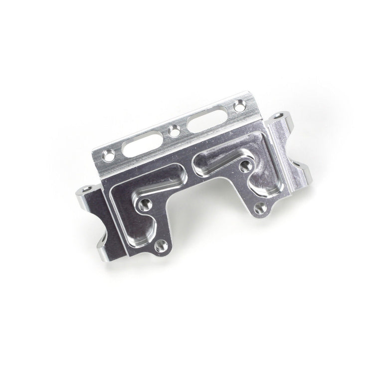 Integy Front Bulkhead, Silver: Rustler, Slash