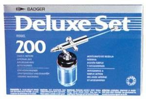 Badger 200 Airbrush Deluxe Set with Propellant