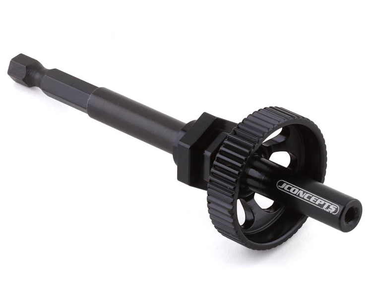 J Concepts Tire Break-In Drill Adaptor Kit (Black)
