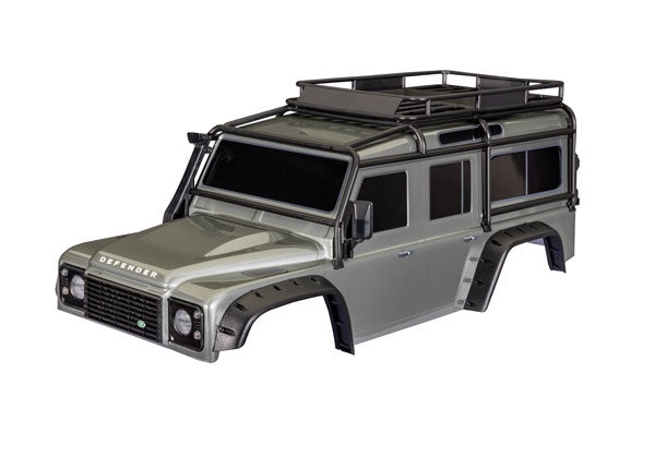 Traxxas TRX-4 Land Rover Defender Clipless Silver Body