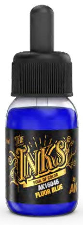 AK Interactive The INKS Fluor Blue 30ml