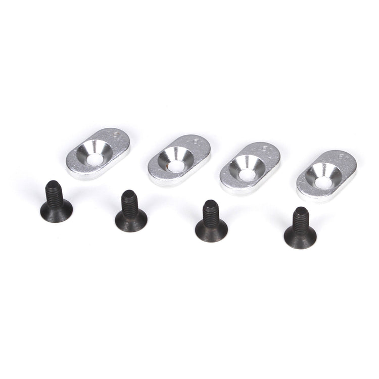 Losi Enginemntinserts&Screws,18.5/58(4):5Ive-T,Mini Wrc