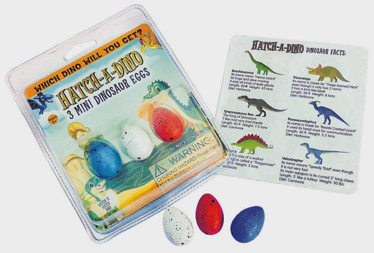 Zorbitz Hatch-A-Dino 3pk