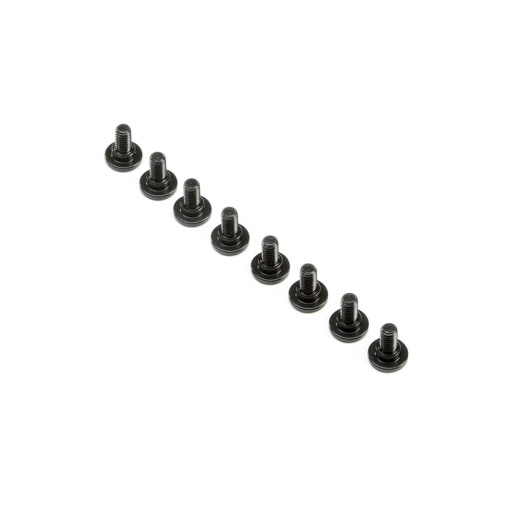 Team Losi Racing Motor Mount Screws (8): 8X