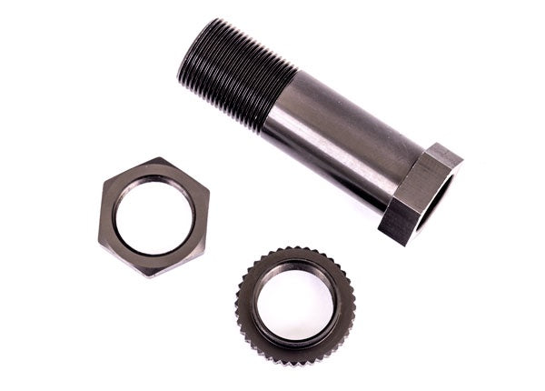 Traxxas Gray Aluminum Servo Saver Post with Locknut