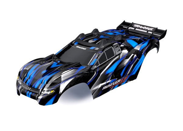 Traxxas Rustler 4X4 Ultimate Blue Body