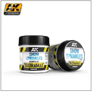 AK Interactive Snow Sprinkles - 100ml (Acrylic)