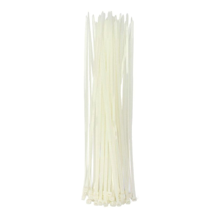 Enkay Nylon Cable Ties Set (White) (50) (12")