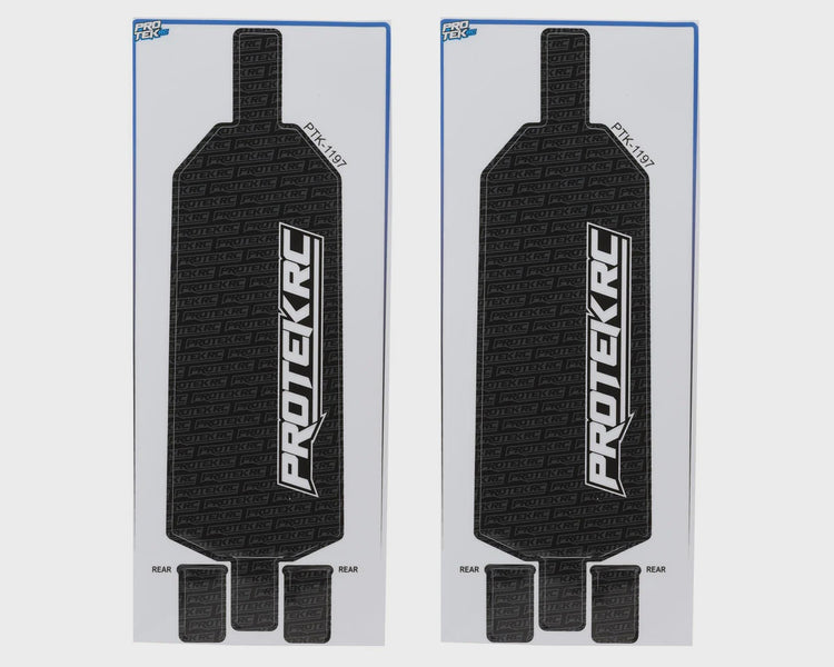 ProTek RC RC10B84 "Thick" Precut Chassis Protective Sheet (Black) (2)