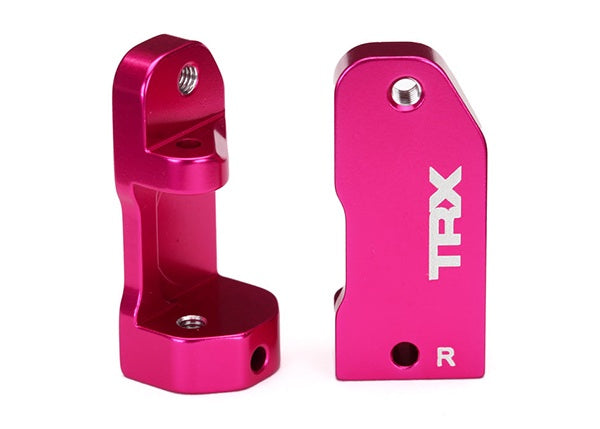 Traxxas Pink Aluminum Caster Blocks (L&R)