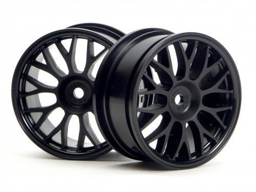HPI Racing Mesh Wheel 26mm Black (1mm Offset)