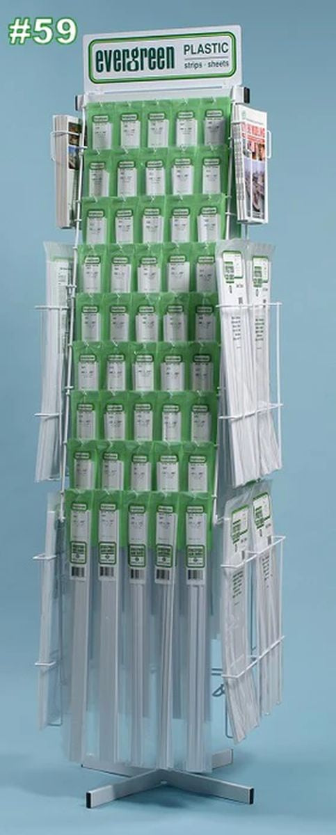 Evergreen Scale Models Large Strip - Sheet 21'' Assortment